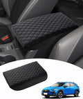 Shademax Center Console Cover Subaru Crosstrek 2024 2025 2026/2024 2025 2026 Impreza Accessories Armrest Cover Cushion Pad Cover PU Leather Middle Console Cover Armrest Seat Box Portector Anti-Scratch