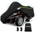 for Can-Am Spyder RT Full Cover 2010-2019, 420D Heavy Duty Waterproof Cover for Outdoor Storage Fits for Can Am Spyder RT Limited Accessories 2010-2019