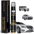 (775/9775) Iridium Silver Metallic Touch Up Paint Compatible with Mercedes-Benz, Exact Match Car Paint Pen Automotive Scratch Repair Remover Kit Quick & Easy Solution for Vehile Chips and Nicks