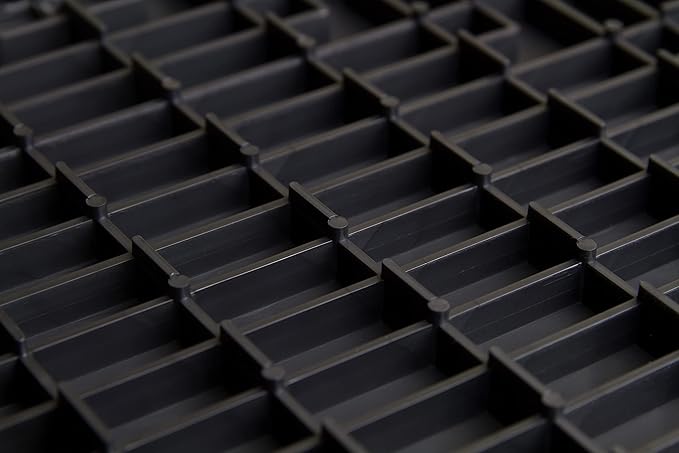 Big Floors GarageTrac Diamond, Interlocking Non-Slip Garage Flooring Tile, Durable, Modular, Heavy-Duty Copolymer, Easy Install (Royal Blue, 48 Pack of 12 x 12" Tiles)