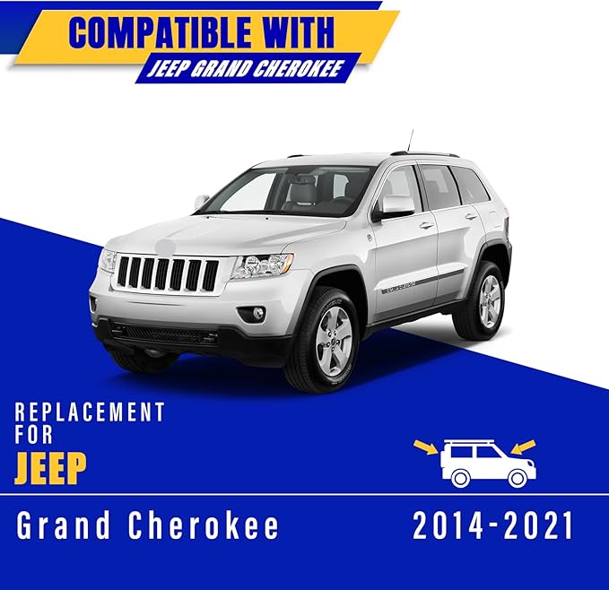 3 wipers Replacement for 2014-2021 Jeep Grand Cherokee, Windshield Wiper Blades Original Equipment Replacement - 22"/21"/11" (Set of 3) U/J HOOK