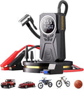 Car Jump Starter with Air Compressor, 3000A Car Emergency Starting Power Supply, 150PSI Tire Inflator Portable Compressor, Portable Tire Inflator for Cars, Pickup Trucks, Bicycles, etc.