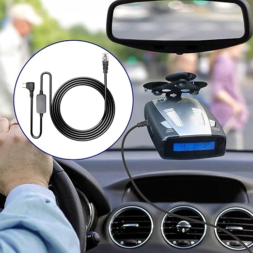 USB-C to RJ11 Plug Cable,Radar Detector Cable for Uniden R1 R3 R7 Escort MAX360 Beltronics Cobra Passport 9500i Radenso XP etc(9.84FT)