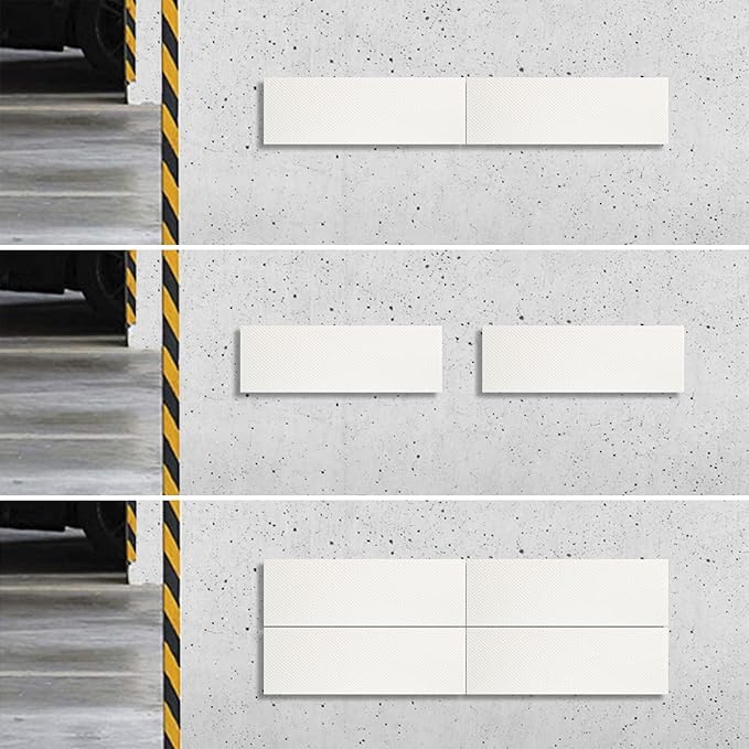 Garage Wall Protector, 4 Pack Car Door Bumper Guards Self Adhesive Foam Wall Padding Protection