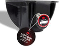 AMPLock - U-LPCVR Heavy Duty 5th Wheel Lock, Patented Cylinder Lock, Travel Trailer Security Conical 5th Wheel Lock, Reliable Heavy Duty 5th Wheel Lock, Anti Theft Trailer Protection & Security