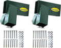 Eastern Jungle Gym Easy 1-2-3 A-Frame 2 Brackets for Swing Set with All Mounting Hardware, Green