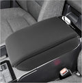 SXCY for 2024 2025 Land Cruiser Armrest Cover for Toyota Land Cruiser 2025 Center Console Cover 2024 2025 Land Cruiser Center Console Cover for 2025 Land Cruiser (Black Line (Pad))