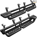 BINARY STAR Running Boards Compatible with Vehicle 2022-2025 Toyota Tundra CrewMax Cab. 6 Inch Tundra Step Bars Carbon Steel Nerf Bars, Bed Access Side Steps Step Rails.