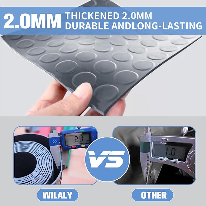 Premium Garage Floor Mat, Commercial Grade Heavy Duty Parking Mat for Garage Floor, Golf Cart Parking, Water/Stain Resistant Floor Runner (Grey Coin, 2 Rolls x 4 x 6.5 Feet)