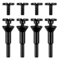 Cut Off Wheel Mounting Mandrel Holder 3/8" & 1/4" Arbor Hole, 4 Pack Cut-Off Wheel for Die Grinder Accessories Drill Bits Tool