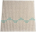 HOMREST Beaded Car Seat Cushion 19x19 Massage Ceramic Seat Cover for Back Pain Cooling Comfy Bead Seat Pad for Trucks,Executive Chairs(Beige)