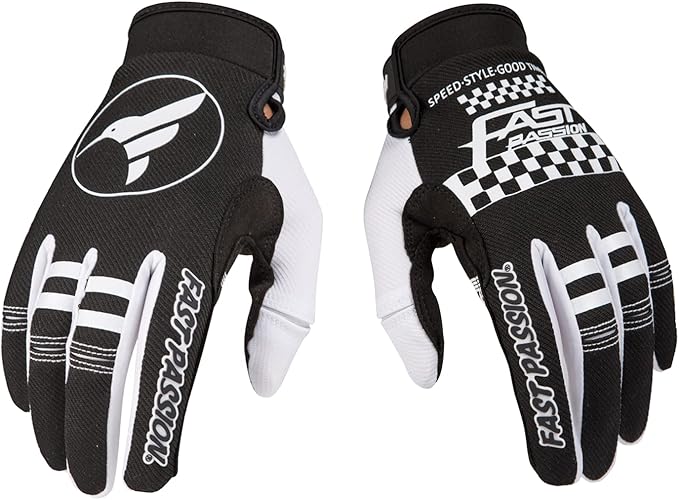 Motorcycle Gloves for Men/Women - Dirt Bike & Motocross Gloves with Anti-Slip ATV BMX MX MTB Riding Cycling Features