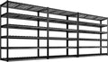 REIBII 60" W Garage Shelving, 2900LBS Storage Shelves, 6 Tier Heavy Duty Shelving, Adjustable Metal Shelving Units and Storage Rack for Warehouse, Pantry, Basement, 60" W x 84" Hx 24" D, 3 Pack