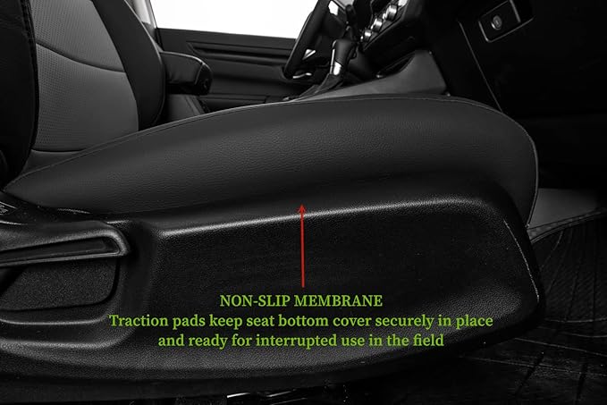 Coverdream CRV Leather Seat Covers Custom Fit for 2023-2025 2026 Honda CR-V LX,EX,EX-L,Sport Series,Hybrid,Trailsport,Fully Covered,Airbag Compatible Waterproof Car Seat Protector(Full Set,Black/Gray)