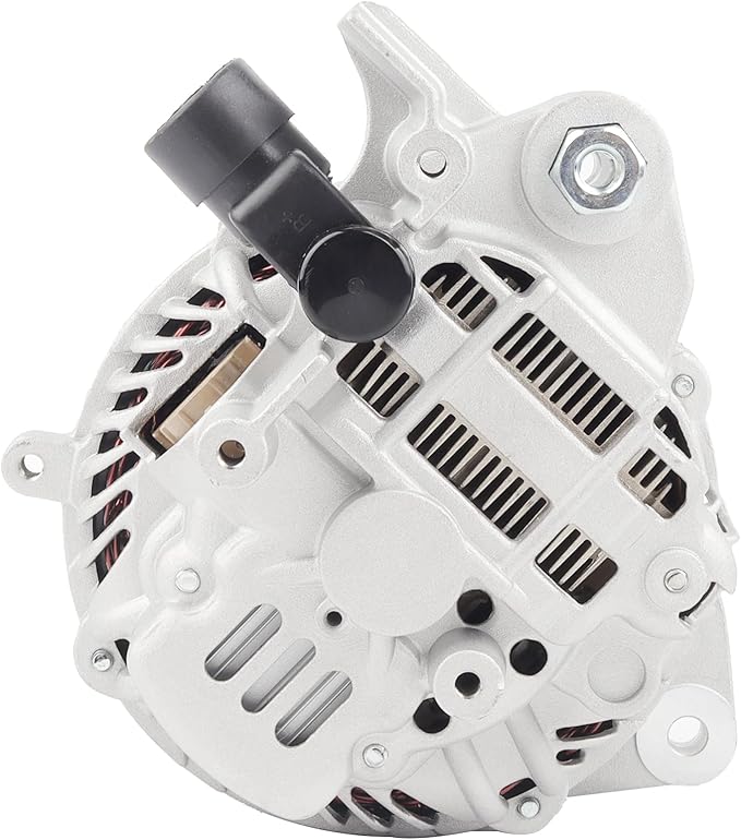 Ezexpreze Alternator 11176N Replacement for 2006-2011 Honda Civic L4 1.8L, 7-Groove Pulley, 80A 12V, OE#11176 31100RNAA01 31100RNAA01RM 31100RNAA012M2 AHGA67 A002TC1391 SB347 LRA3157