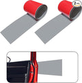 Rubber Bond Garage Wall Protectors - 6x48 Inches 2 Pack Strong Self-Adhesive Rubber Bumper Protectors for Garage Walls - Anti-Scratch and Waterproof Garage Wall Protector for Car Doors (Grey)