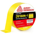 Floor Marking Tape,2 in x 108 FT Strong Adhesive Caution Tape,High Durability Warning Safety Tape for Indoor/Outdoor - Warehouses,Factories,Parking Lots,Retail Locations,Yellow,1 Roll