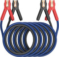 Heavy Duty Jumper Cables, 0 Gauge 25 Feet 1000Amp Booster Cables, UL Listed Cables for 12V & 24V Cars, SUVs and Trucks, Jumper Cables Kit with Carry Bag, Gloves, Brushes (0 Gauge 25 Feet)…