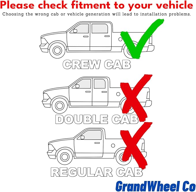 Window Deflectors Smoke Tinted in-Channel Side Window Vent Visor Deflectors Rain Guards Compatible with Silverado/Sierra 2500HD/3500HD 2020-2025 Crew Cab - 4pcs. GW0866