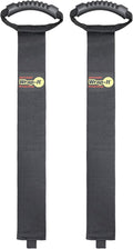 Easy-Carry Wrap-It Storage Straps - 36” (2-Pack) – Heavy-Duty Hook and Loop Cord Carrying Strap, Hanger, and Organizer with Handle for Pool Hoses, Garden Hoses, Cords, Cables and More