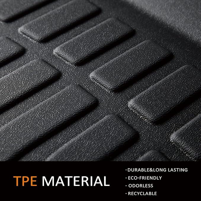 Binmotor-Floor Mats & Cargo Liner for Subaru Crosstrek 2024 2025, for Subaru Impreza 2024-2025, All Weather Car Mats for Crosstrek Accessories-Black