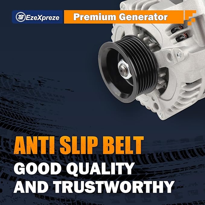 Ezexpreze 13980 Alternator for Honda Accord 03-07 for Honda CR-V 07-11 for Honda Element 03-11 (2.4L) for Honda Civic 06-11 (2.0L), for Acura CSX 06-08 (2.0L) for Acura TSX 04-08 (2.4L), AND0257 CSD73