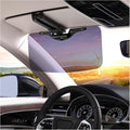 Sun Visor Extender for Car - Universal Adjustable Side Window Sun Blocker, Folding Clip-On Visor Extension, Easy Install & Glare Reduction (Black)