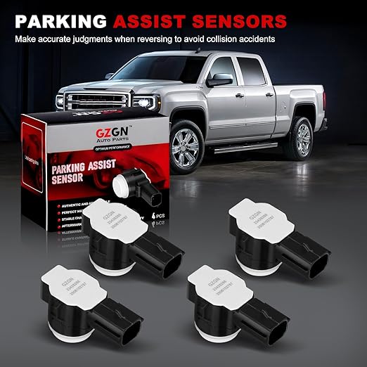 Parking Assist Sensor Compatible with Chevy Camaro Silverado Tahoe Suburban 2014-2018,GMC Sierra Yukon,Cadillac CTS Escalade XT5 CT6 2014-2017,Buick Encore Lacrosse 2017-2018 Parking Sensors