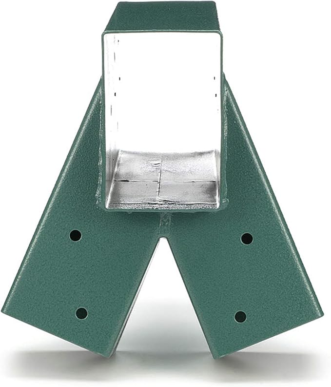 Eastern Jungle Gym Easy 1-2-3 A-Frame Swing Set Bracket Heavy Duty for EZ, Simple Install - DIY Swing Set Parts Green