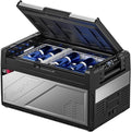 BougeRV 12 Volt Portable Refrigerator, 41 Quart Rocky V2.0 Dual Zone Car Fridge Freezer with APP Control, Compressor Cooler 12/24V DC, 110~240V AC for Overlanding, Camping, Travel, RV, Truck
