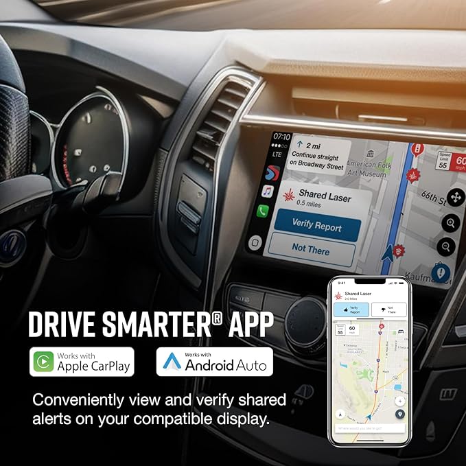 Escort MAX 360c Radar Detector with DirectWire Kit - 360 Degree Protection, AutoLearn, Escort Live App, Easy Installation