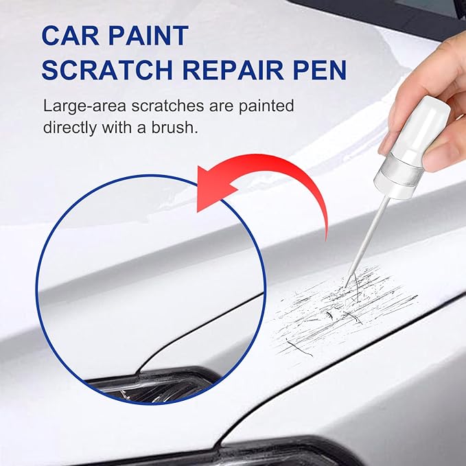 Fusion Black(FSB) Touch Up Paint for Kia-Exact Match–Chips and Nicks Car Paint Scratch Repair Kit Automotive Paint Pen for Forte/K5/Optima-models/Seltos/Sorento/Telluride