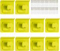 10 Pack Tool Holder Wall Mount Portable Compatible with Ryobi 18V Power Tool Holder Mount Hanger Storage Organizer with Screws Easy Installation for Workshop Garage
