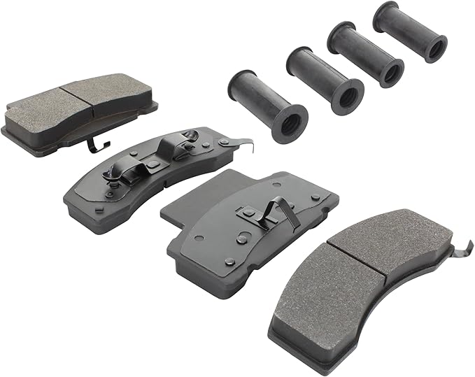 Premium Semi-Metallic Front Brake Pads (1001-0459M) Compatible with 1989-2002 Chevrolet/Dodge/GMC (C3500/C3500HD/Express 3500/G30/G3500/K3500/R3500/Ram 2500/Ram 3500 & More)