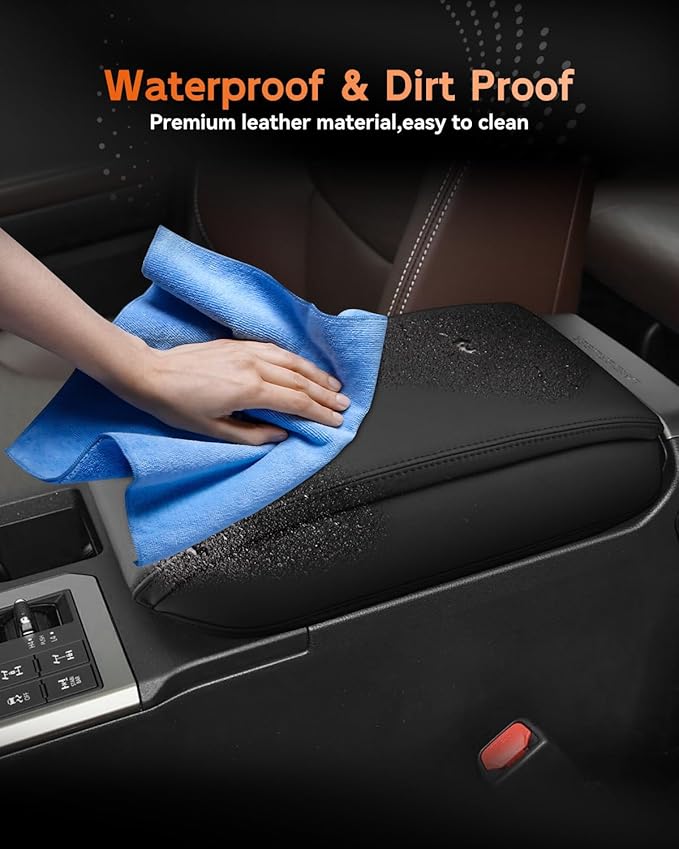CDEFG for 2024 2025 Toyota Land Cruiser 250 Center Console Cover Armrest Box Cover for Land Cruiser (1958, Land Cruiser) 2024 2025 Accessories Arm Rest Protector