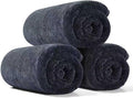 JOYMOOP Car Dry Towel, Quick Drying, Medium Size,Microfiber Cleaning Cloth, Dark Grey, 35.4 x 23.6 Inches, 3 Pack for Boates, RVs, SUVs, Trucks, Cars