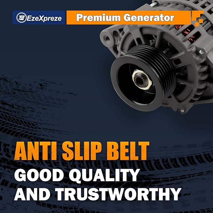 Ezexpreze 8460 New Alternator for Mercruiser Model 350 Mag MPI, 4.3L EFI, 454 Mag Bravo MPI, 5.7L Ski, 7.4L MIE, MX 6.2L 20099, 400-12151, Apr-93, 862031, 113685