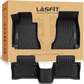 LASFIT Floor Mats for Mercedes Benz E Class 2017-2023 Fit Sedan & Wagon Only, E300 / E350 / E400 / E43 AMG / E450 / E53 AMG / E550 / E63 AMG S, All Weather TPE Floor Liners for E Class, 1st & 2nd Row