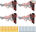 4 Packs Jack Stand Holder Wall Mount Organizer Bracket Rack Fits 4 & 5 & 6 Ton Jack Stands