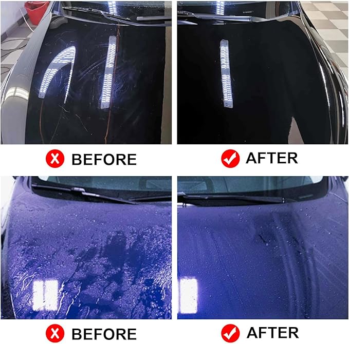 Car Coating Spray, Quick Effect Coating Agent, Quickly Coat Car Wax, Car Scratch Wax Polish Spray Waterless Wash, Easy to Use