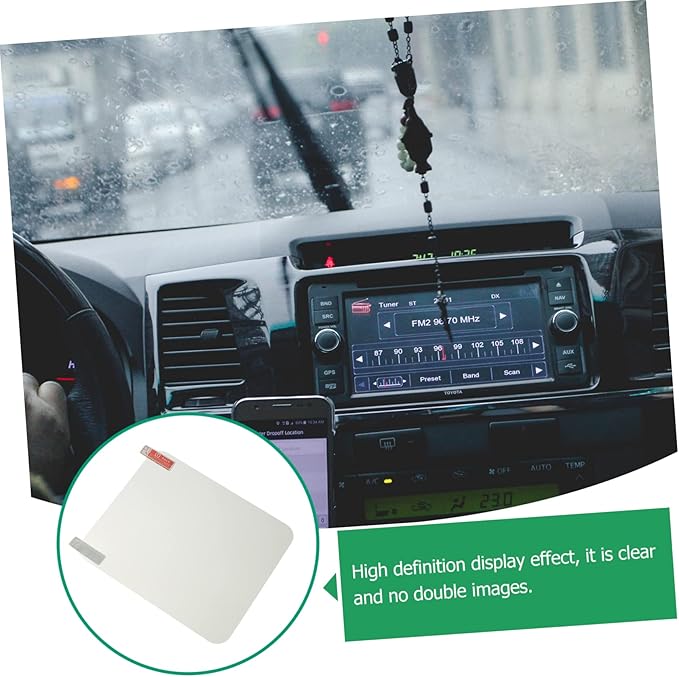 2pcs Hud Reflective Film Car Hud Display Head- up Display Windscreen Film Car Window Film Head up Display Reflective Film Reflective Sheet Reflective Windshield Film The Pet