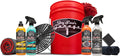 Jay Leno's Garage Ceramic Car Detailing Bucket Kit - Sprays, Liquids, Microfiber Towels, Applicators and Wash Mitt