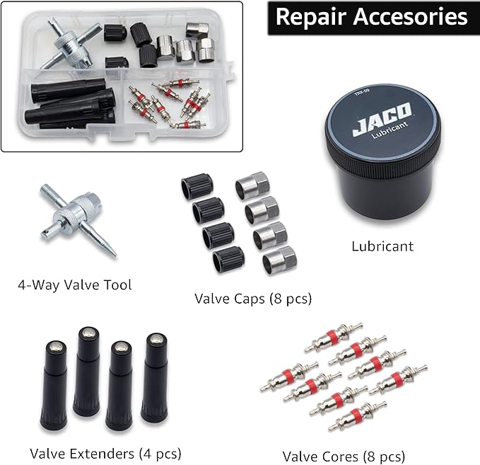JACO TRX-50 Heavy Duty Tire Repair Kit | Universal Tire Plug Kit