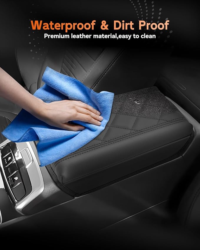 CDEFG for 2022-2025 Hyundai Santa Cruz Center Console Cover Armrest Box Cover for Santa Cruz Pickup (SE, SEL, SEL Activity, XRT, Limited) 2022 2023 2024 2025 Accessories Console Arm Rest Protector