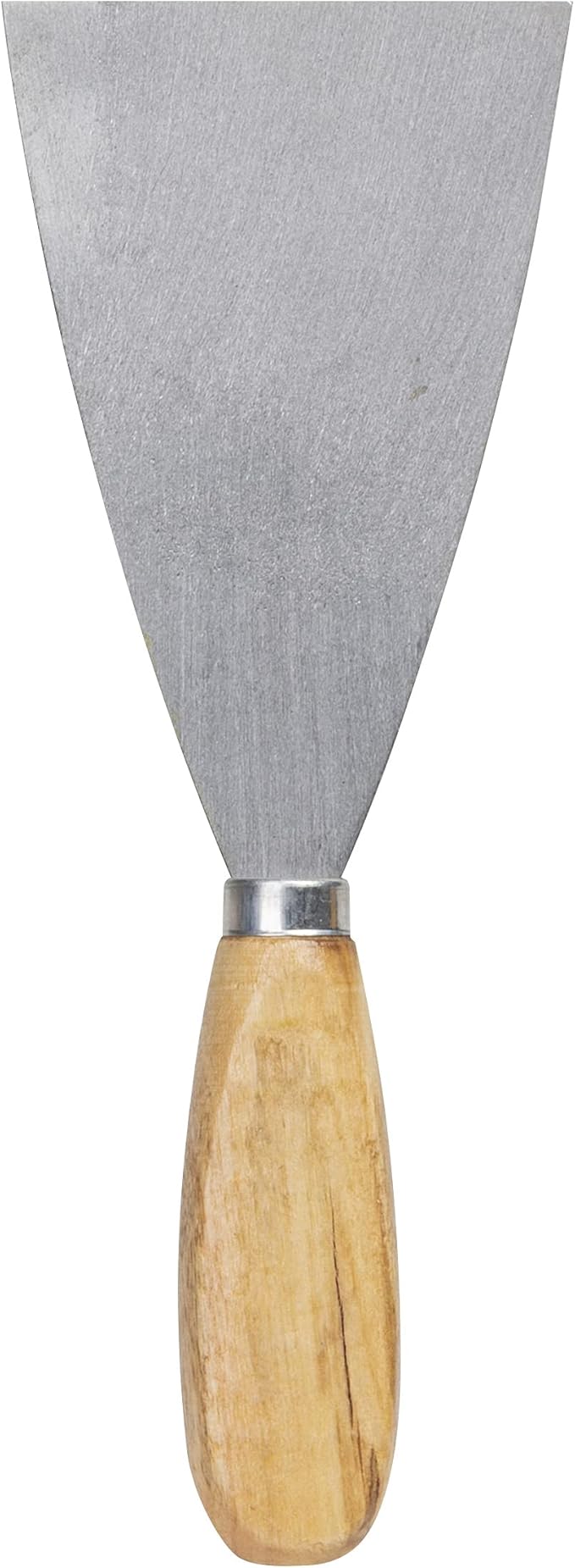 Landscape Curb Trowel 4” x 6” x 4” Stainless Steel Concrete Curbing Trowel Concrete Curb Tool Rectangle Edger Yellow Cement Model Tools with Handle and Putty Knife