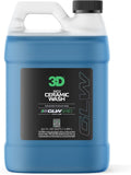 3D SiO2 Ceramic Wash & Wax Soap GLW Series – pH Neutral Car Shampoo with Hydrophobic Protection & Deep Gloss | SiO2 Coating | Scratch-Free Detailing |1 Gallon/64 oz