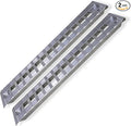 GEN-Y Hitch Heavy Duty Aluminum Loading Ramps - Set of 2, 7 Foot Long x 14 Inches Wide, 6000 lbs Capacity, Hybrid Hook and Plate Ends, Serrated Cross Rungs for Maximum Traction