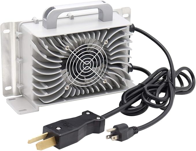 20AMP Battery Charger Replacement for 36 Volt Club Car/Yamaha Golf Cart Waterproof IP68 with Crowsfoot Plug