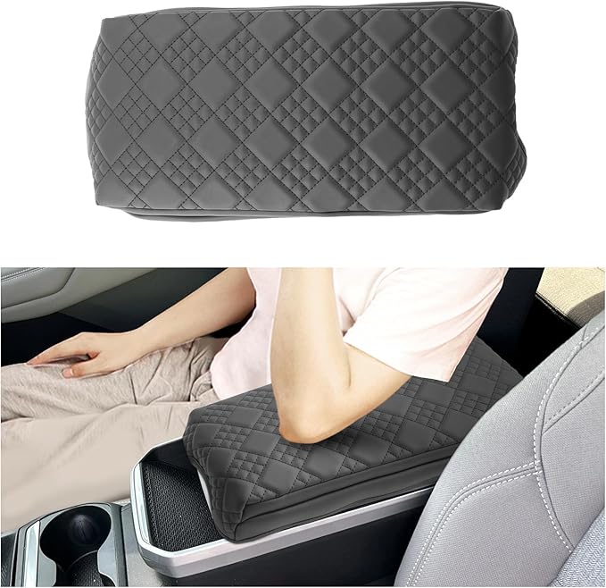SXCY for 2025 2026 GMC Terrain Armrest Cover Pad for 2025 2026 GMC Terrain Accessories 2025 2026 Terrain Center Console Cover 2025 2026 Terrain Middle Console Cover Add Soft Cotton Cushion (Added-Pad)