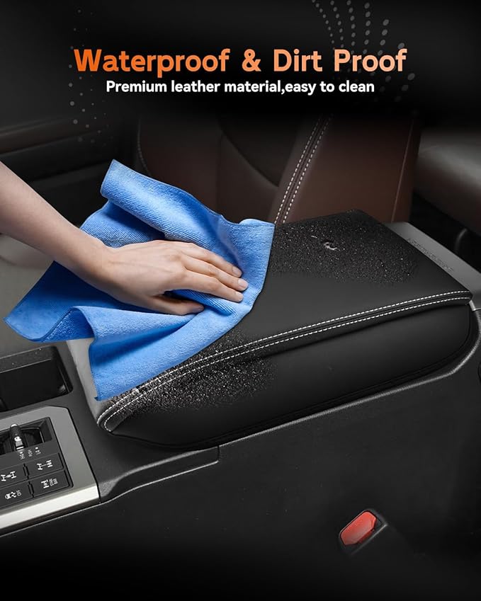 CDEFG for 2024 2025 Toyota Land Cruiser 250 Center Console Cover Armrest Box Cover for Land Cruiser (1958, Land Cruiser) 2024 2025 Accessories Arm Rest Protector